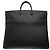 Haut à courroies Hermès Sac HERMES Haut a Courroies en Cuir Noir - 102970 - vue 3
