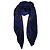 Hermès, La Gloria di gvillavme sciarpa in cashmere blu - vista 2