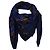Hermès, La Gloria di gvillavme sciarpa in cashmere blu - vista 3