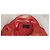 Chaqueta Caban Prada de cuero roja - vista 3