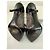 Louis Vuitton Bow Pumps 37.5 Black Grey Schwarz Grau - Ansicht 10