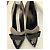 Louis Vuitton Bow Pumps 37.5 Black Grey Schwarz Grau - Ansicht 8