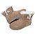 Botines Ugg Pearl Gem Bling de piel de ciervo marrón Castaño
