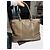 Borsa tote Gucci Diamante in pelle kaki Cachi - vista 2
