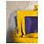 Borsa a mano Fendi Baguette in pelle gialla Giallo - vista 10
