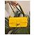 Borsa a mano Fendi Baguette in pelle gialla Giallo - vista 2