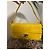 Borsa a mano Fendi Baguette in pelle gialla Giallo - vista 5
