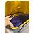 Borsa a mano Fendi Baguette in pelle gialla Giallo - vista 9