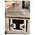 Borsa Fendi in pelle color eggshell Bianco sporco - vista 7