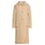 Sandro abrigo largo acolchado Stuart beige
