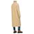 Sandro abrigo largo acolchado Stuart beige - vista 3