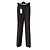 PANTALÓN DE LANA A RAYAS GUCCI. Negro