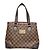 Borsa a mano Hampstead PM Damier Louis Vuitton Marrone Damier ebene