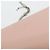 Clutch in pelle con tracolla a catena Prada Rosa - vista 11