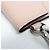 Clutch in pelle con tracolla a catena Prada Rosa - vista 12