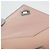 Clutch in pelle con tracolla a catena Prada Rosa - vista 14