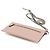 Clutch in pelle con tracolla a catena Prada Rosa - vista 2
