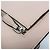 Clutch in pelle con tracolla a catena Prada Rosa - vista 9