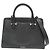 Borsa a mano e borsa a spalla in pelle nera Salvatore Ferragamo Nero