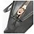 Borsa in pelle e metallo per donna Valextra Nero D'oro - vista 15