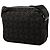 LOEWE Borsa Messenger Militare in Tela Anagram XS Nera Nero - vista 2