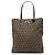 Fendi Braune Zucchino Canvas Tote