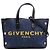 Borsa tote mini in denim blu Bond di Givenchy