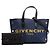 Borsa tote mini in denim blu Bond di Givenchy - vista 11