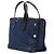 Borsa tote mini in denim blu Bond di Givenchy - vista 2