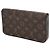 Pochette Felicie Vivienne Monogram Louis Vuitton Marrone Monogramma - vista 3