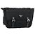 Double Bolso de hombro Prada de nylon negro