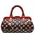 Borsa a mano Papillon M95730 di Louis Vuitton Marrone Rosso Monogramma - vista 2