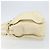 Borsa a Spalla Gancini in Pelle Salvatore Ferragamo Beige - vista 4
