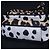Borsa a spalla in pelle marrone e bianca Burberry Bianco - vista 5