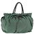 Prada Convertible Bow Tessuto Medium Green