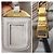 Prada Vitello Daino Leder Hobo Tasche Off-White Roh - Ansicht 11
