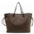 BOLSO LOUIS VUITTON NEVERFULL GM TOILE DAMIER EBENE N40597 Castaño