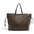 BOLSO LOUIS VUITTON NEVERFULL GM TOILE DAMIER EBENE N40597 Castaño - vista 2