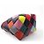 NUOVA BORSA A MANO LOEWE CESTA IN PELLE INTRECCIATA MULTICOLORATO A QUADRI Multicolore - vista 4