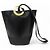 Céline VINTAGE CELINE SCHWARZE BOX LEDER EIMER HANDTASCHE
