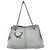 BOLSA DE MÃO CHANEL BOLSA DE COMPRAS CAMÉLIA COURO SUEDE CINZA BOLSA TOTE