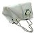 BOLSA DE MÃO CHANEL BOLSA DE COMPRAS CAMÉLIA COURO SUEDE CINZA BOLSA TOTE - vista 5
