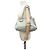 BOLSA DE MÃO CHANEL BOLSA DE COMPRAS CAMÉLIA COURO SUEDE CINZA BOLSA TOTE - vista 6