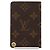 Porta carte a pressione Louis Vuitton Monogram in tela Marrone - vista 2