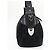 Vintage Schultertasche Bally aus Wildleder Schwarz - Ansicht 4