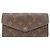 Cartera Larga Sarah Louis Vuitton Castaño Roja Monograma