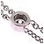 Bracciale charm in oro bianco 18K Harry Winston - vista 5
