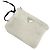 Borsa tote in terry con lettering Prada Bianco - vista 12