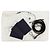 Borsa tote in terry con lettering Prada Bianco - vista 14