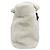 Borsa tote in terry con lettering Prada Bianco - vista 3